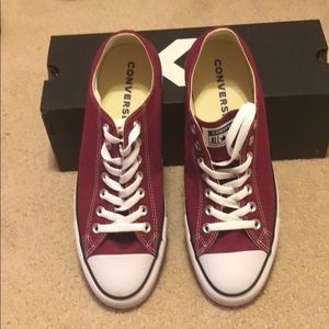 Brand New Maroon Converse Size 11